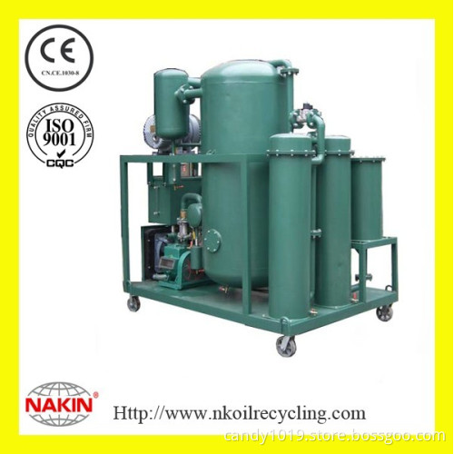 TY vacuum turbine oil purifier plant